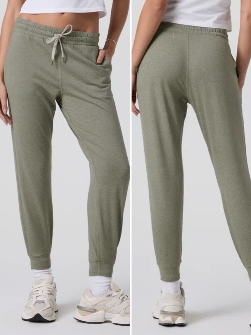 VUORI Women’s Size S Long Laurel Heather Performance DreamKnit Jogger Pants